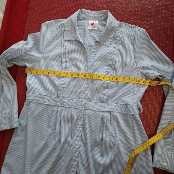 Two hearts maternity long sleeve top blouse size medium - Picture 10 of 14